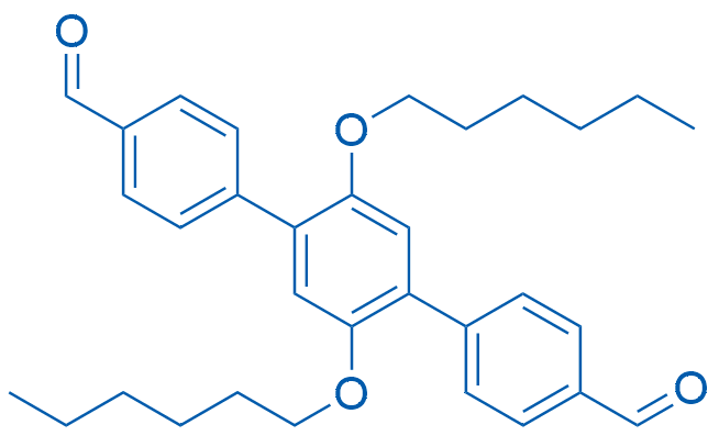 2',5'-Bis(hexyloxy)-[1,1':4',1''-terphenyl]-4,4''-dicarbaldehyde